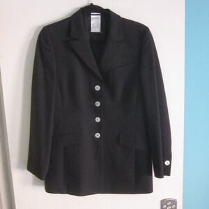 Basler Womens Size 6 Luxury Brand Wool Button Front Blazer Jacket Womens Size 36
